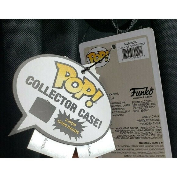 Marvel Thanos Funko Pop Collectors 3D Backpack w/ 3 POP Storage Free Minn-Erva - Picture 5 of 12